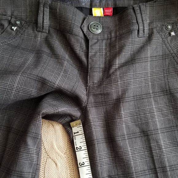 2YK Wide leg low rise pleated pants / trousers - Picture 11 of 13